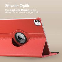 imoshion 360° drehbare Klapphülle Apple iPad Air 11 Zoll (2025) M3 / (2024) M2 / Air 5 (2022) / Air 4 (2020) / Pro 11 (2018/2020) - Rot