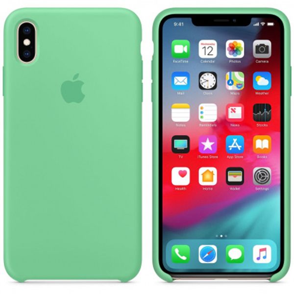 Apple Silikoncase Spearmint für das Apple iPhone Xs Max