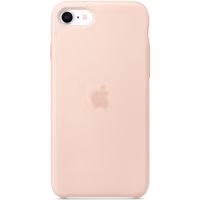 Apple Silikon-Case für das Apple iPhone SE (2022 / 2020) - Pink Sand