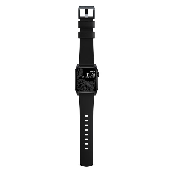 Nomad Active Pro Band für die Apple Watch Series 1 bis 10 / SE / Ultra (2) (44/45/46/49 mm) - Schwarz/Schwarz