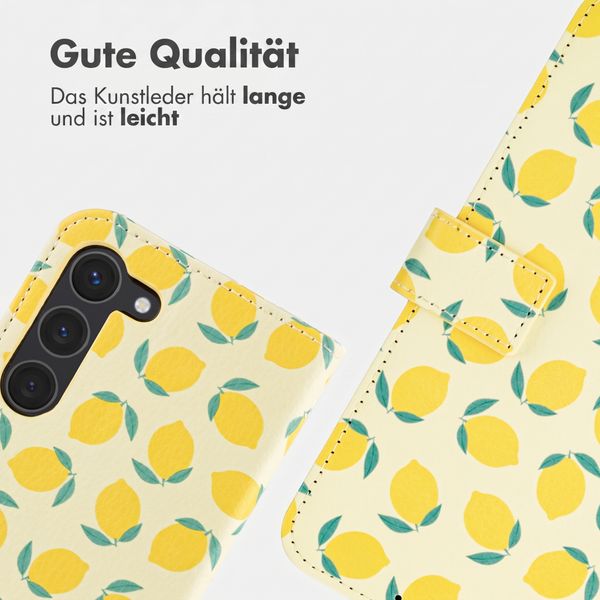 imoshion Design Klapphülle Samsung Galaxy S23 - Citrus Dream
