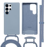 imoshion Color Rückabdeckung mit abnehmbarem Handykette und MagSafe Samsung Galaxy S25 Ultra - Ash Blue