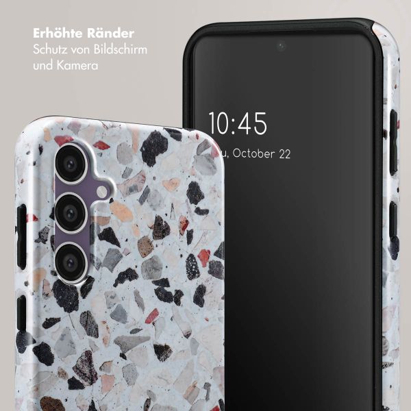 Selencia Vivid Back Cover Samsung Galaxy S23 FE - Chic Terazzo