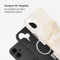 Selencia Vivid Rückabdeckung mit MagSafe Apple iPhone 16 - Golden Beige Marble