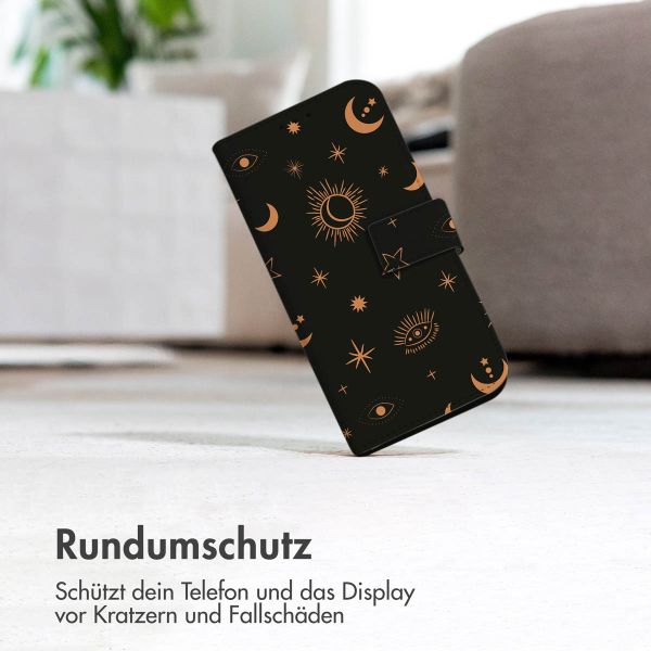 imoshion ﻿Design Klapphülle für das Samsung Galaxy S23 - Sky Black