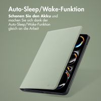 Accezz Classic Klapphülle Apple iPad Pro 11 (2025) M5 / (2024) M4 - Grün