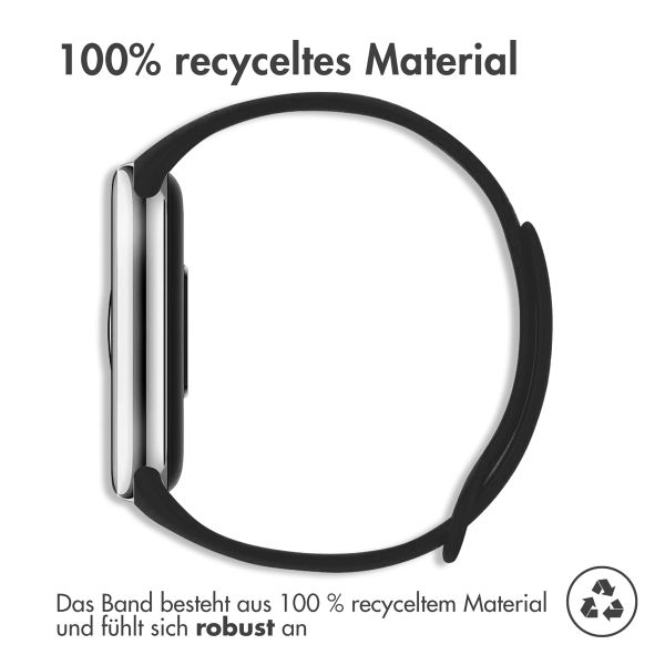 imoshion Silikon Sportarmband für Xiaomi Smart Band 8 / 9 - Schwarz