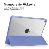 imoshion Trifold Hardcase Klapphülle für das iPad 9 (2021) 10.2 Zoll / iPad 8 (2020) 10.2 Zoll / iPad 7 (2019) 10.2 Zoll - Violett