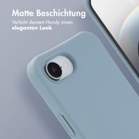 imoshion Color Backcover mit abnehmbarem Handykette und MagSafe Apple iPhone 16e - Ash Blue