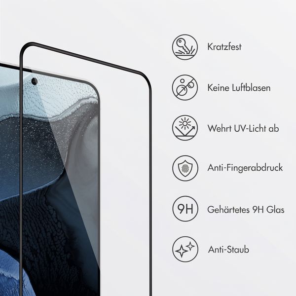 Accezz Gehärteter Glas-Schutz + Applikator Google Pixel 11 Pro