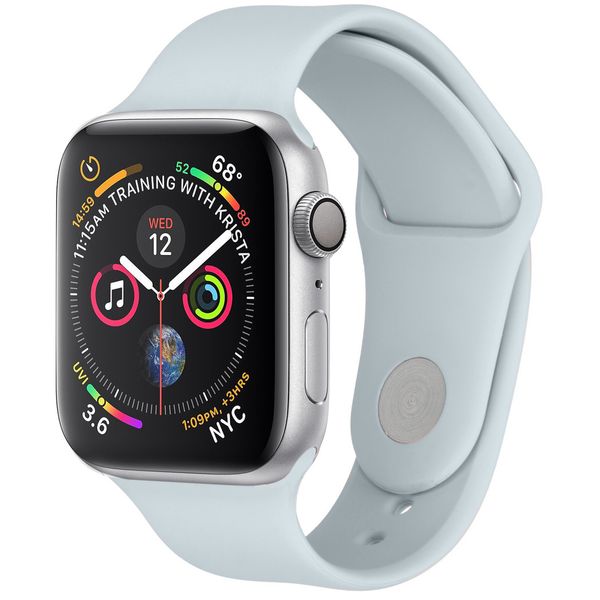 imoshion Silikonband für das Apple Watch Series 1 bis 11 / SE / Ultra (44/45/46/49 mm) - Hellblau