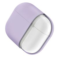 Uniq Lino Hybrid Liquid Silicone Case für Apple AirPods Pro 2 - Lilac Lavender