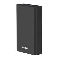 imoshion Ultra Series Aluminium | Powerbank 20.000 mAh - Schnellladen bis 33W - Black