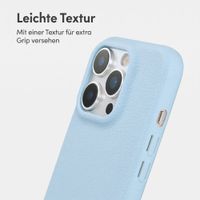 imoshion Texture Backcover Apple iPhone 14 Pro - Hellblau