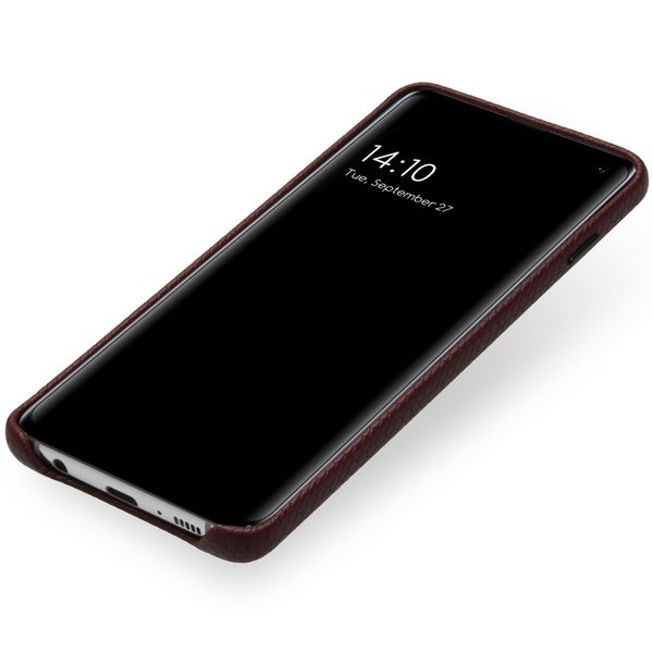 Selencia Gaia Backcover in Schlangenoptik für das Samsung Galaxy S10