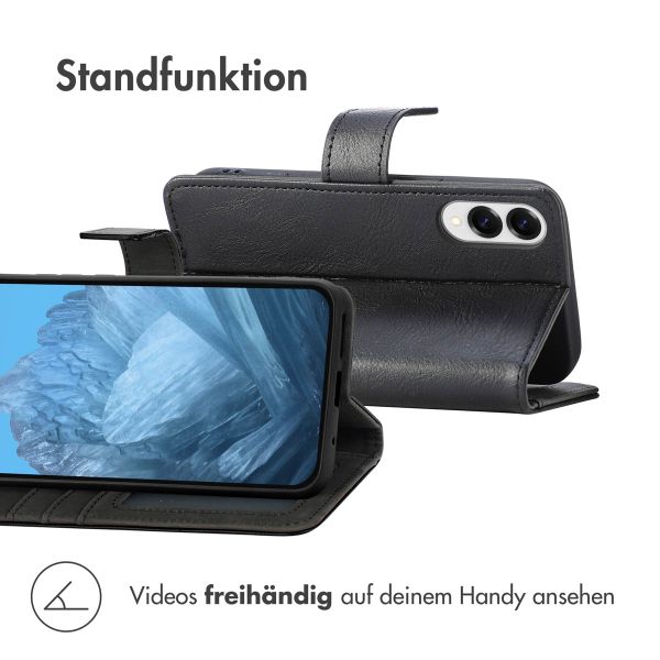 imoshion Luxuriöse Klapphülle Samsung Galaxy S25 Edge - Schwarz