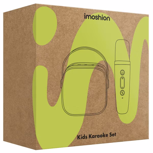 imoshion Kids Karaoke-Set - Lautsprecher und Mikrofon - Cobalt Blue