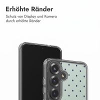 imoshion Design Hülle Samsung Galaxy S27 / S26 - Polka Dot Mintgroen