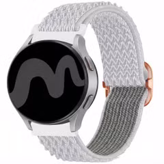 imoshion Elastisches Nylonarmband -   Universelle 22 mm Anschluss - Weiß