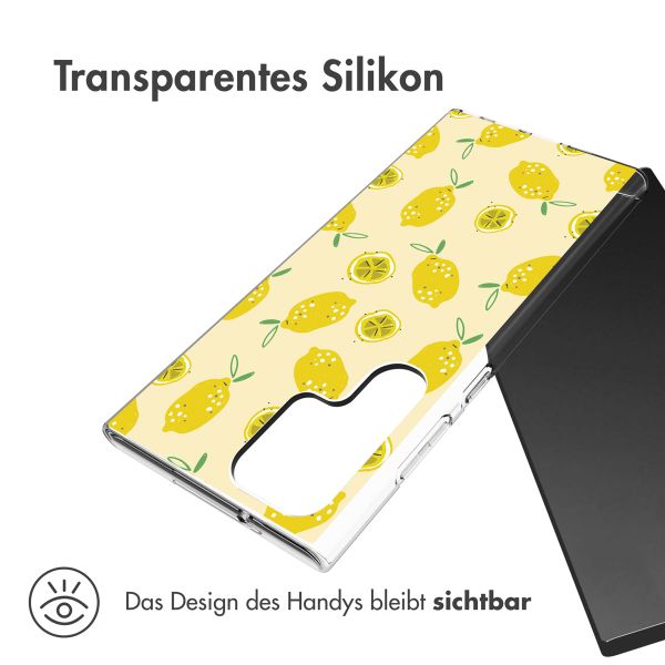 imoshion Design Hülle Samsung Galaxy S23 Ultra - Lemons