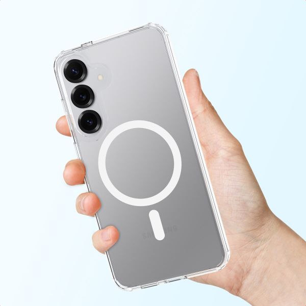 Accezz Xtreme Impact Backcover mit MagSafe Samsung Galaxy S25 Plus - Transparent