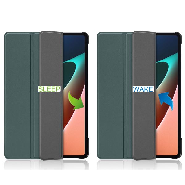 imoshion Trifold Klapphülle Xiaomi Pad 5 / 5 Pro - Dunkelgrün