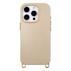Selencia Rivièra Backcover mit MagSafe mit abnehmbaren Haken Apple iPhone 16 Pro Max - Milky Latte