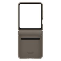 Samsung Originale Flap Eco Leather Case für das Galaxy Z Flip 5 - Etoupe