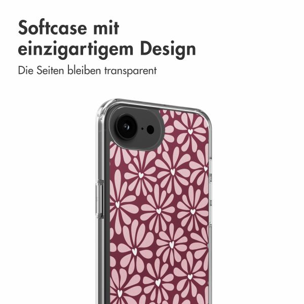 imoshion Design Hülle Apple iPhone 16e - Bloom Love Blush