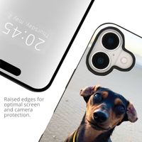 Gestalte deine eigene Apple iPhone 16 Gel Hülle - Schwarz