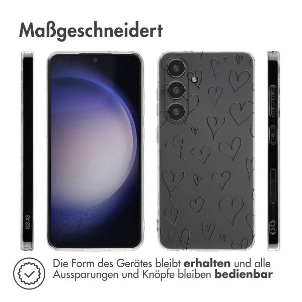 imoshion Design Hülle Samsung Galaxy S24 - Hearts