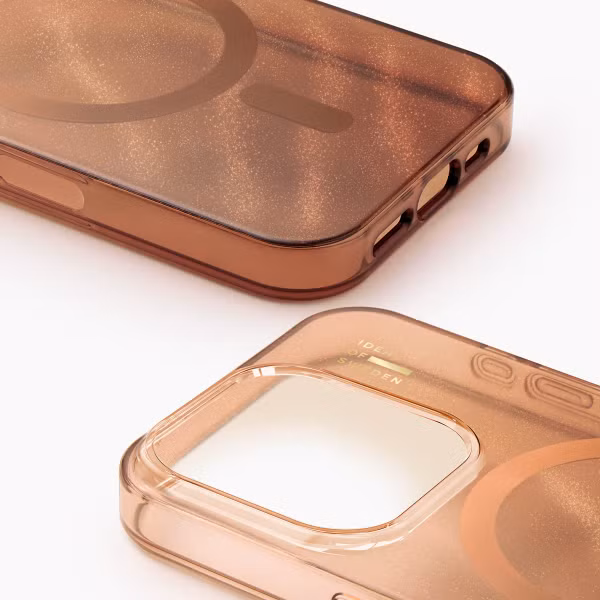 iDeal of Sweden Clear Case MagSafe Apple iPhone 16 Pro - Mocha Mousse