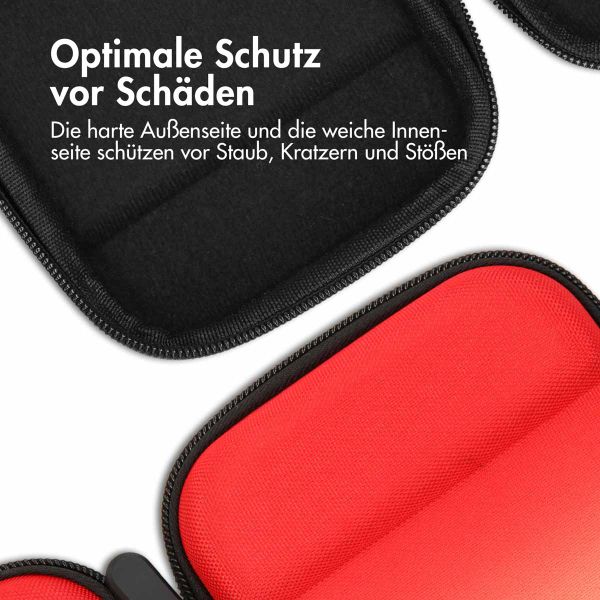 imoshion ﻿Schale für Nintendo Switch – Hülle für Nintendo Switch / Switch OLED – Blau / Rot