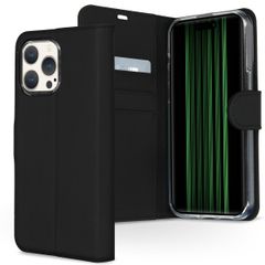 Accezz Wallet TPU Klapphülle Apple iPhone 15 Pro Max - Schwarz