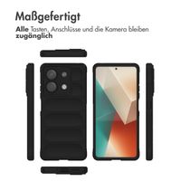 imoshion EasyGrip Back Cover für das Xiaomi Redmi Note 13 (5G) - Schwarz