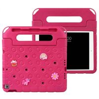 imoshion Kindersichere Schutzhülle mit abnehmbaren Ansteckern Apple iPad 9 (2021) 10.2 Zoll / iPad 8 (2020) 10.2 Zoll / iPad 7 (2019) 10.2 Zoll - Rosa