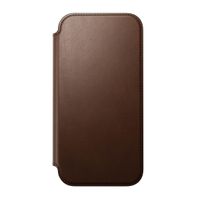 Nomad Modern Leather Folio Klapphülle Apple iPhone 17 Pro Max - Braun