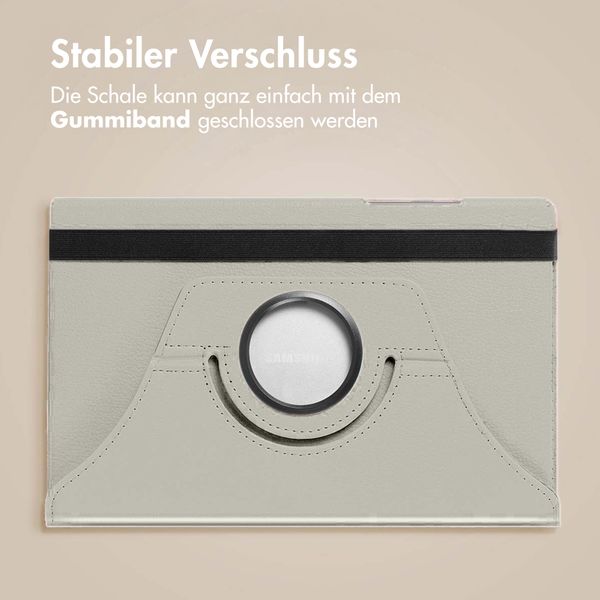 imoshion 360° drehbare Klapphülle Samsung Galaxy Tab A11 - Grau