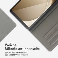 Accezz Classic Klapphülle Samsung Galaxy Tab A9 8.7 Zoll - Schwarz