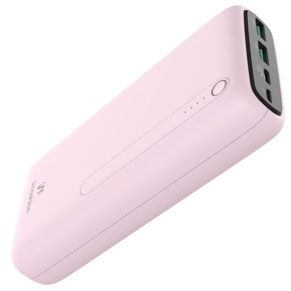 imoshion Powerbank - 27.000 mAh - Schnelles Aufladen und Power Delivery - Rosa