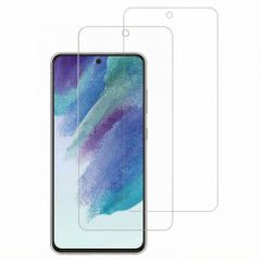 Accezz Displayschutz 2er-pack aus gehärtetem Glas Samsung Galaxy S21 FE