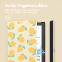 imoshion Design Slim Hard Case Klapphülle Pocketbook Verse Lite - Citrus Dream