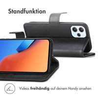 imoshion Luxuriöse Klapphülle Xiaomi Redmi 12 - Schwarz