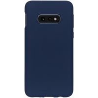 Accezz Liquid Silikoncase Samsung Galaxy S10e - Dunkelblau
