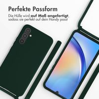 imoshion SilikonHülle mit Band Samsung Galaxy A34 (5G) - Dunkelgrün