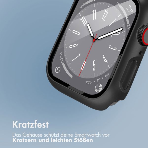 imoshion Full Cover Hard Case Apple Watch 4 / 5 / 6 / SE - 44 mm - Schwarz