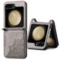 imoshion Mandala Klapphülle Samsung Galaxy Z Flip 5 - Grau