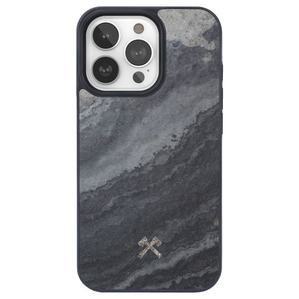 Woodcessories Bumper Case MagSafe Apple iPhone 15 Pro Max - Camo Gray Black