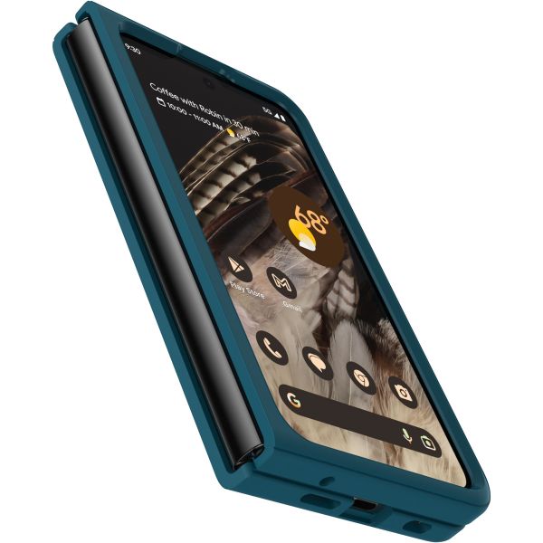 OtterBox Thin Flex Back Cover für das Google Pixel Fold - Transparent/Blau