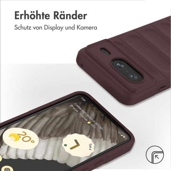 imoshion EasyGrip Backcover für das Google Pixel 8 - Aubergine